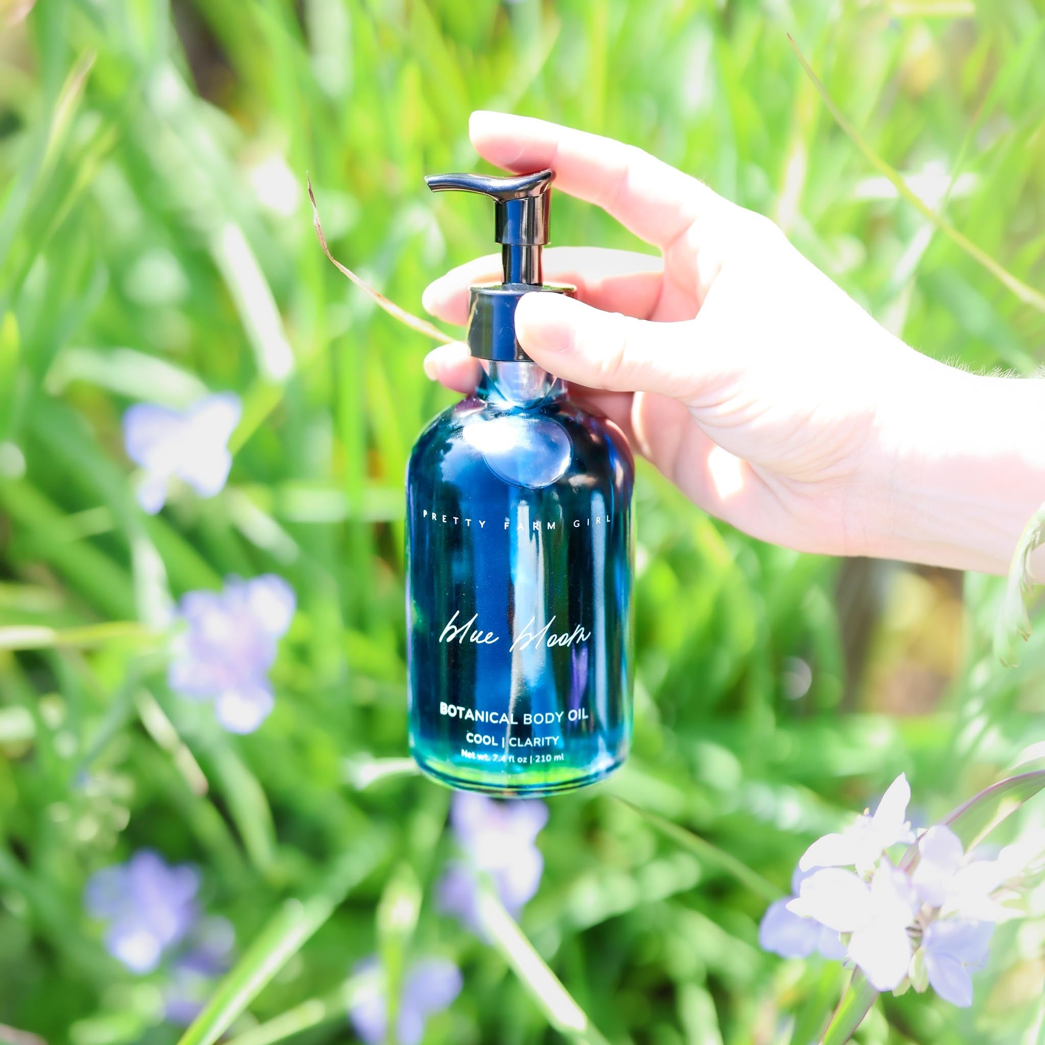 Blue Bloom Natural Botanical Body Oil